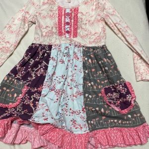 Cheeky Plum Toddler girls dress Size 6T